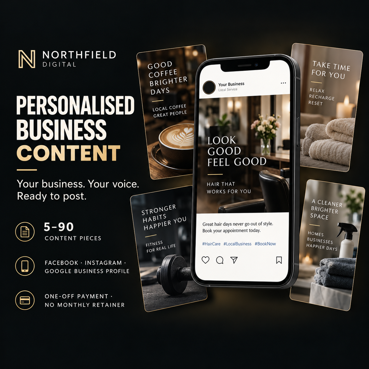 Northfield Digital Mini personalised business content pack
