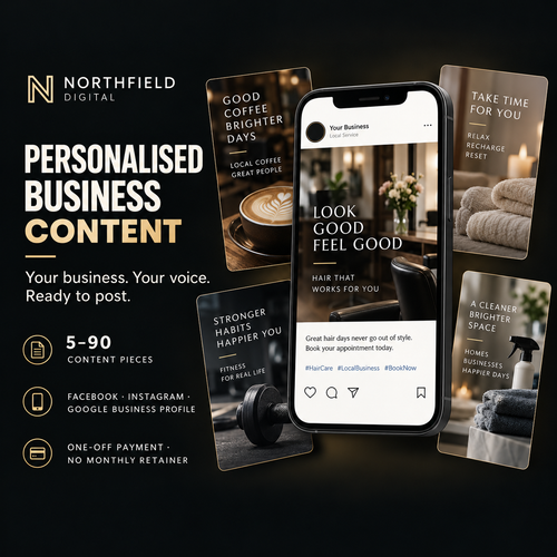 Northfield Digital Mini personalised business content pack